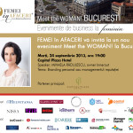 Meet the WOMAN! Bucuresti_Mihaela Radulescu _Innerout