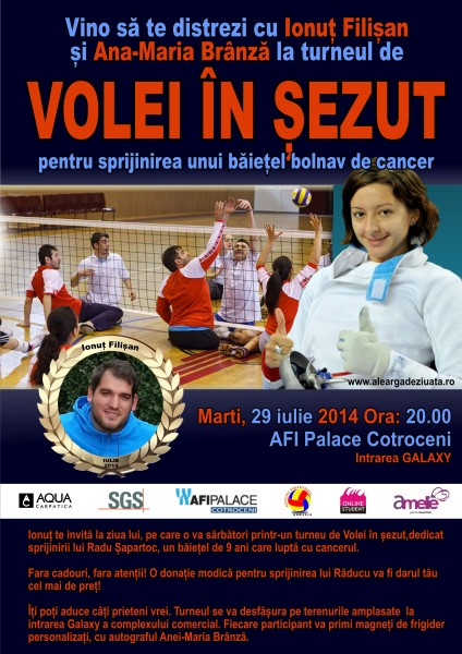 Poster eveniment iulie VOLEI IN SEZUT - final