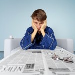 Bad news from the newspaper - hard find a job